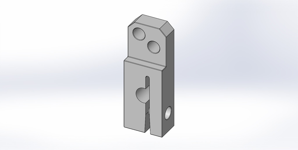 Excenter-arm 8mm playfield pusher