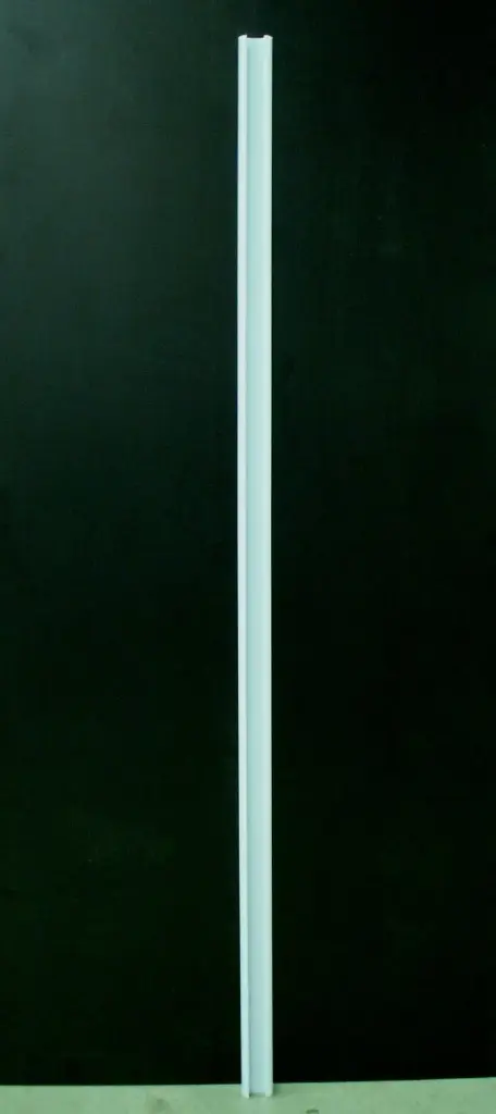 PVC prof.9276 trans white l=1600