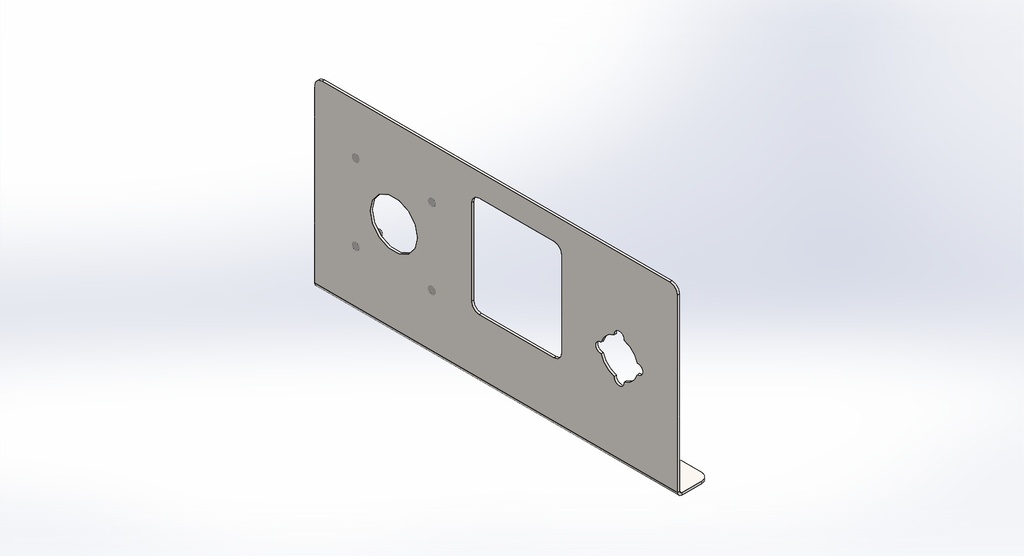 Control panel joystick cover low