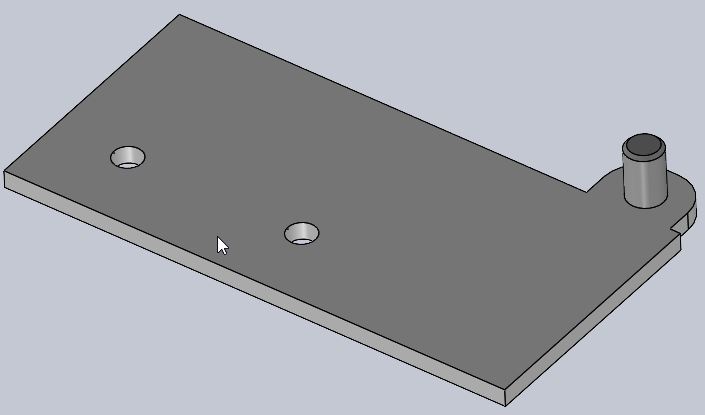 Hinge lower frame pusher