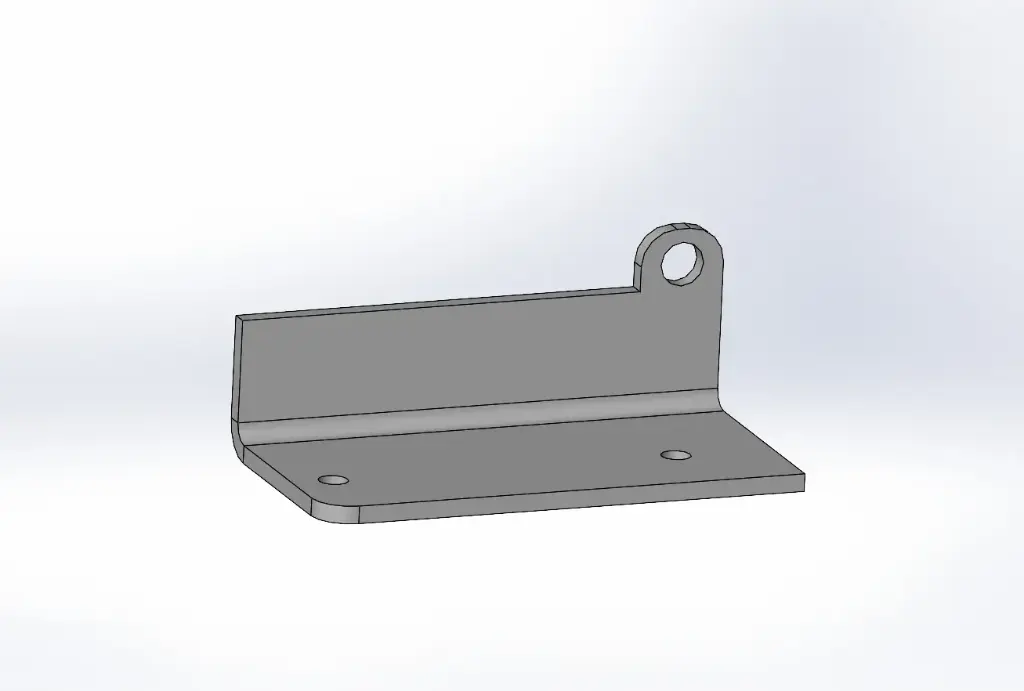 Hinge lower door pusher