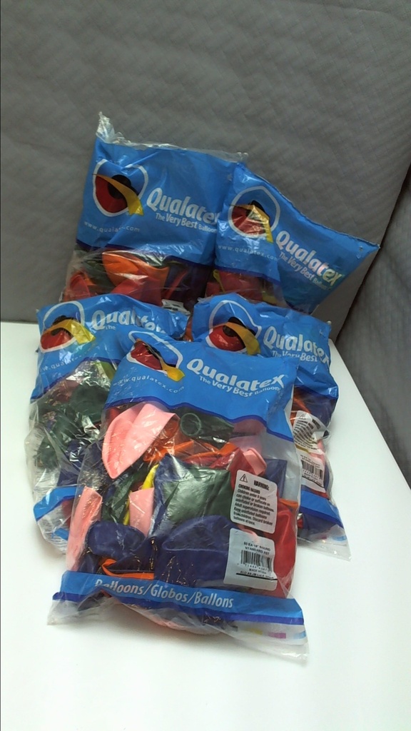 16" balloons (5 bags)
