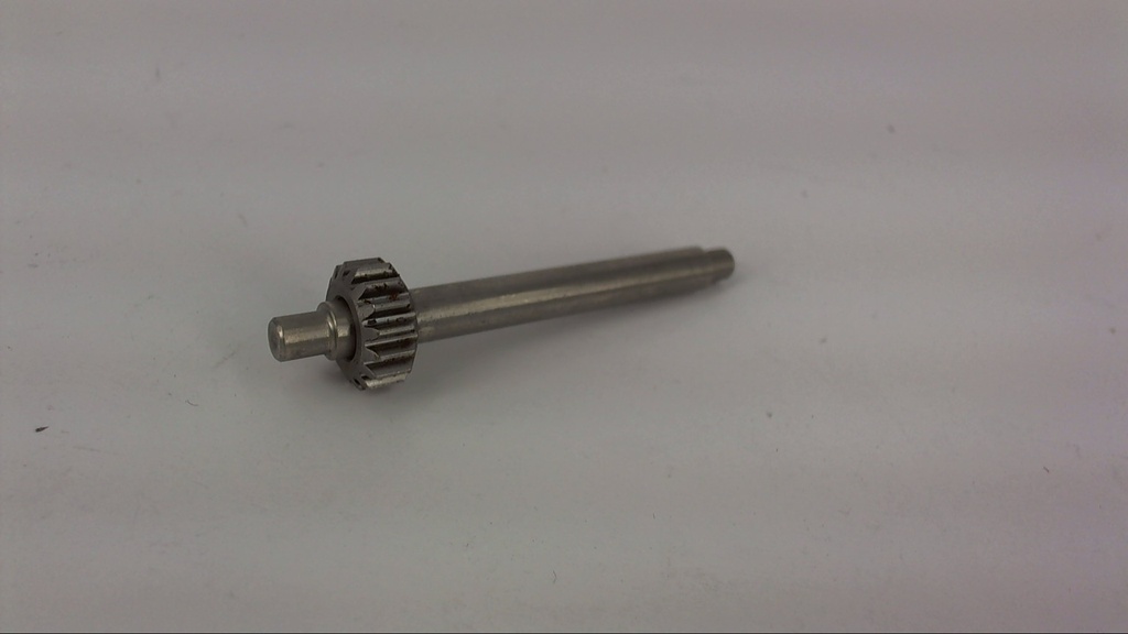Idler shaft n/s with metal gear