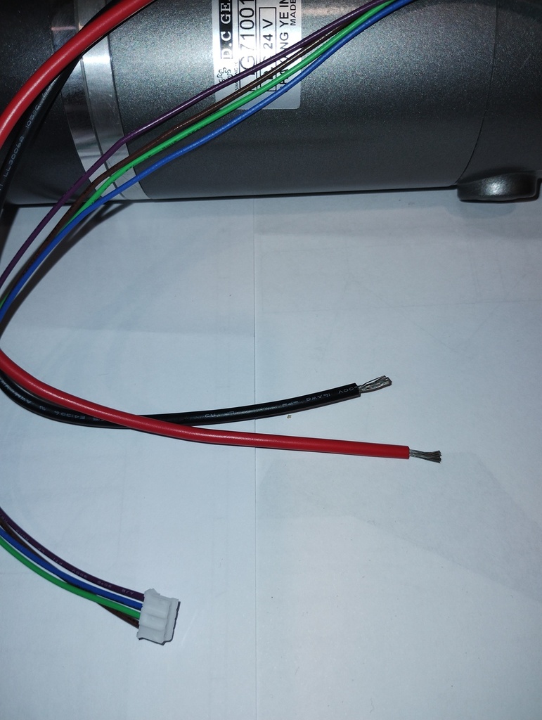 Motor 24V 71mm 1800:16 w enc