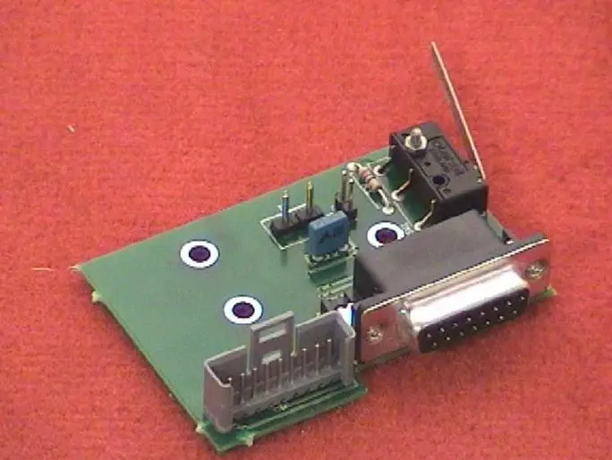 PCB gantry stop (T)