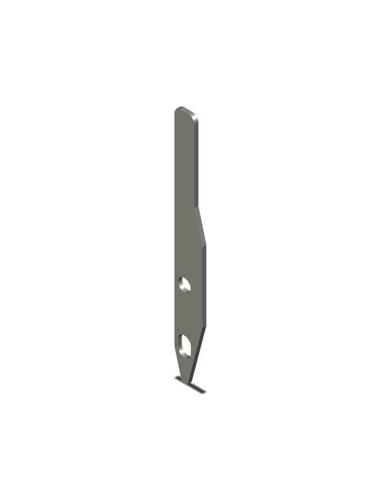 Lever shutter front