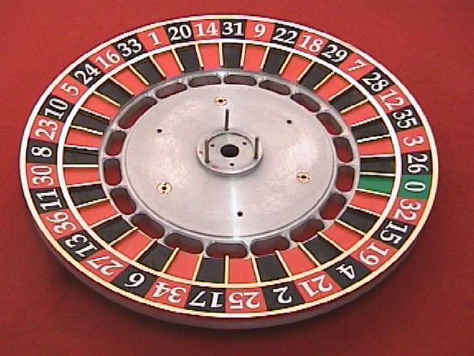 Disc wheel roulette 0