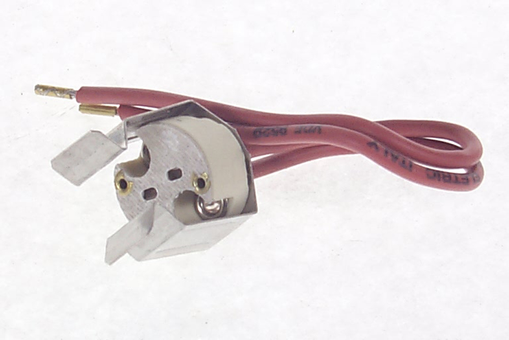 Halogen lamp socket 12V with wire