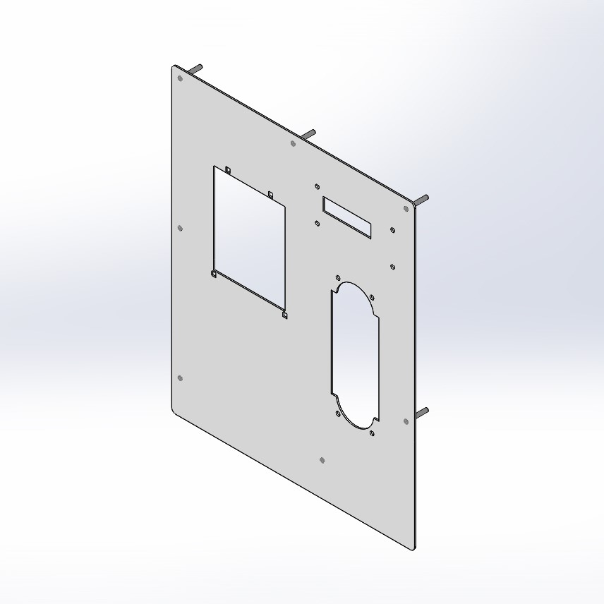Coin proof plate WH+BA XL(s)