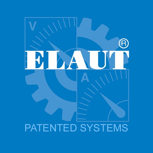 [4264-01022] Decal domed Elaut logo square