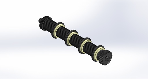 [9249-00153] Unit rollers rubber round R