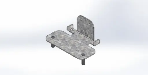 [5264-00282] Bracket double wheel Cosmic XL