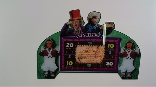 [4249-00270] Plexi tickets golden ticket WW