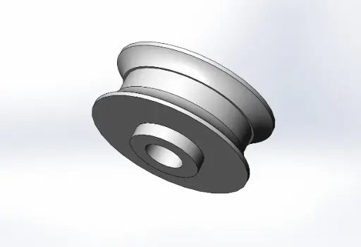 [3500-06055] Wheel carriage trolley ITX