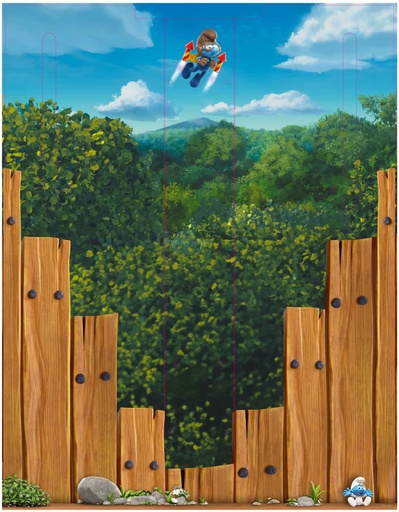 [4264-00190] Sticker behind capsule jar set