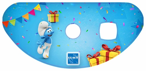 [4264-00184] Sticker ctrl panel claw Smurf