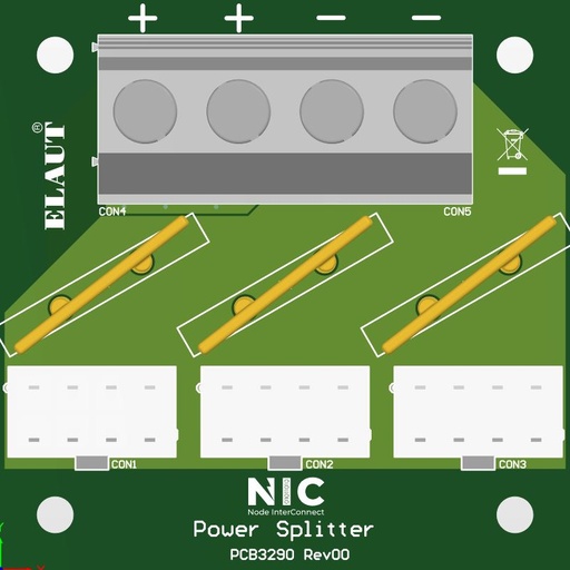 [9002-03291] PCB NIC power splitter