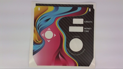 [4264-00010] Decal control panel joystick 7000