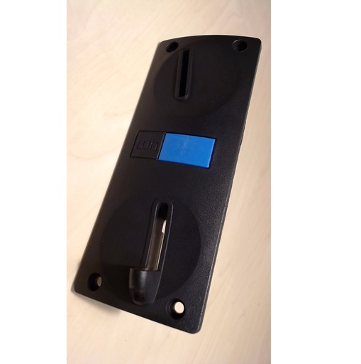 [2745-01100] Front plate coin mechanism WH