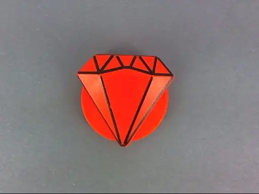 [9090-01008] Prize tag diamond