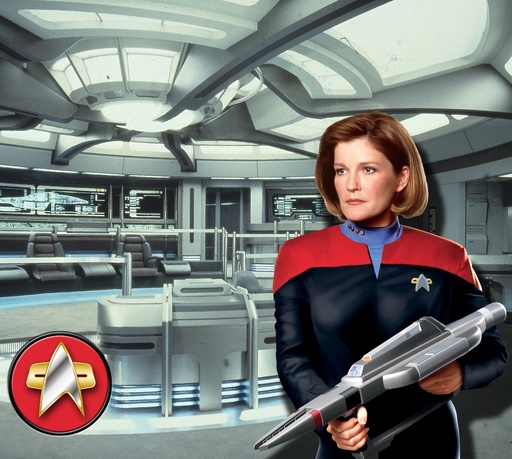 [0149-00040] Door front Janeway Star Trek