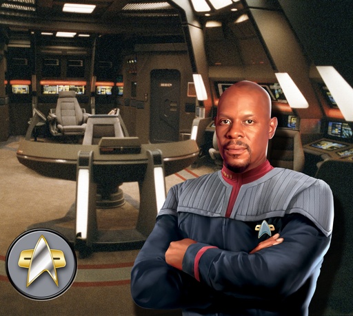 [0149-00042] Door front Sisco Star Trek