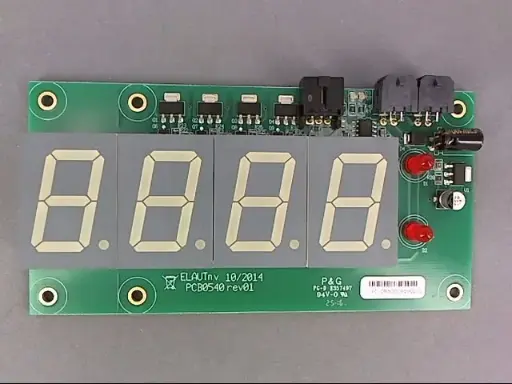 [9003-00542] PCB display ITX 4 digit 25mm P&T (z11xx)