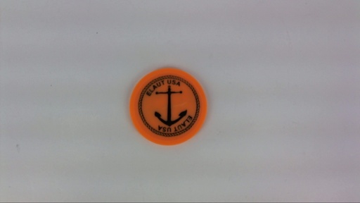 [7090-00044] Chip pvc orange anchor