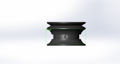 [3500-00060] Wheel fixed big ertalon