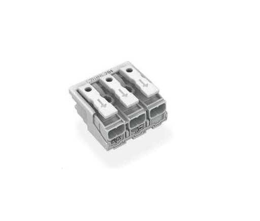 [2120-01003] Screwless connector block 3 p w E