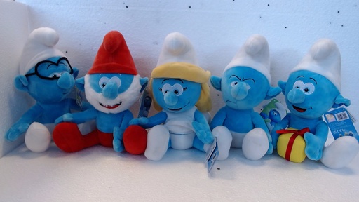 [4540.1003] Smurfs sitting 25cm assortment