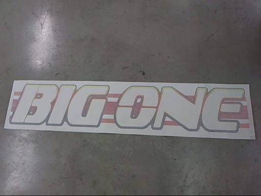 [4260-09021] Decal front top 'Big One'