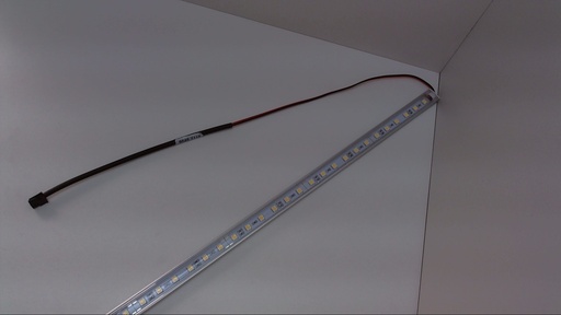 [9040-07118] LED strip prof white 1m connector