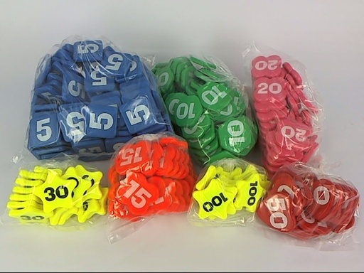 [9090-01013] Set prize tag mix circus 1-player