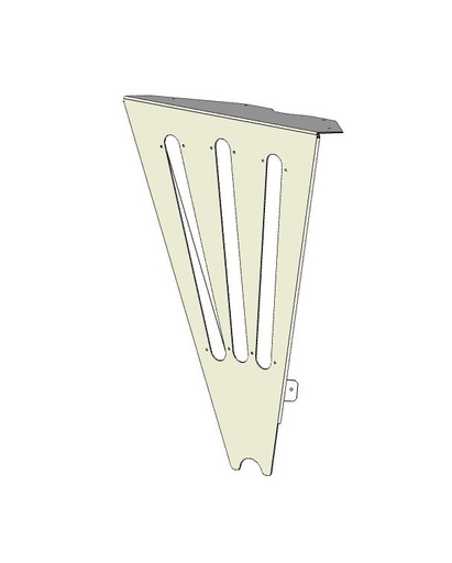 [5460-00024] Corner piece top BOX