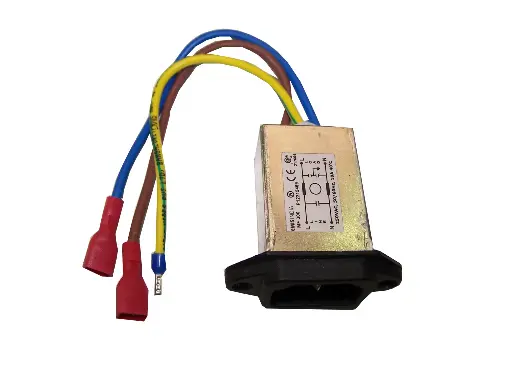 [9090-01066] Net entry netfilter assy 2x Faston + E