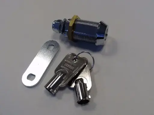 [7010-00029] Lock 2 round long slant top 500