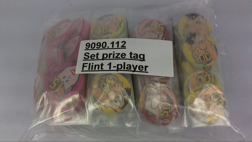 [9090-01120] Set prize tag Flin 1-player