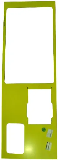 [5212-00656] Door metal crane yellow