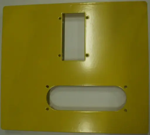 [5212-00680] Cover plate wh+ba hor Metal Crane