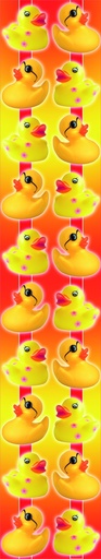 [4261-00638] Decal corner Plucky Ducky