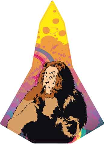 [4249-00084] Decal playfield lion WoZ