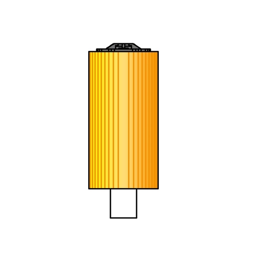 [9036-05363] Claw upper part ITX L gold