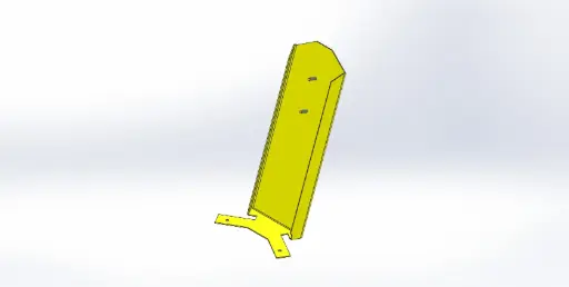 [5249-00113] Corner header pusher YELLOW