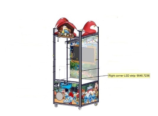 [9040-07236] LED-strip NIC RGB dig corner L 2m