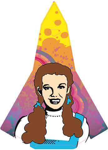 [4249-00039] Decal Dorothy playfield WoZ