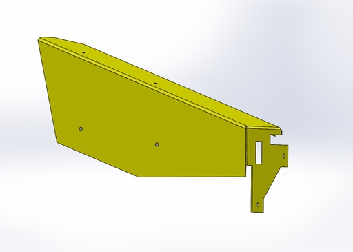 [5249-00180] Side panel top left 2-player pusher