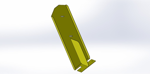 [5249-00179] Spacer top 2-player pusher yellow