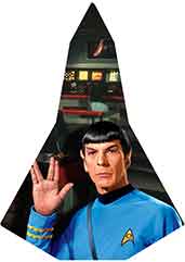 [4249-00197] Decal playfield Spock Star Trek
