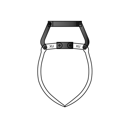 [9036-05266] Claw bottom part small xu